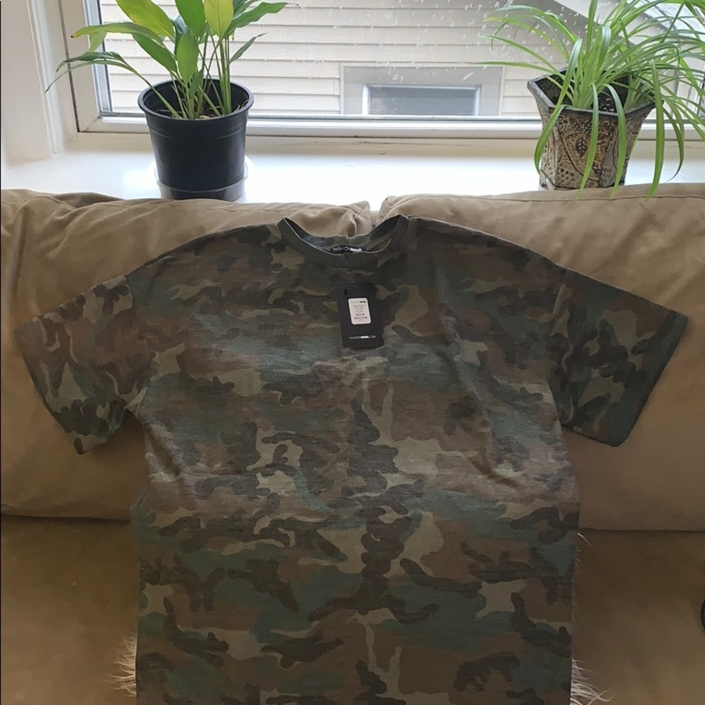 Oversized Camo Tee